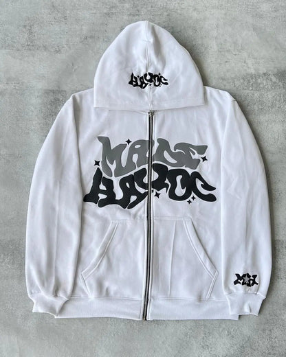 StreetFlex Hoodie: Bold Vibes, Ultimate Comfort