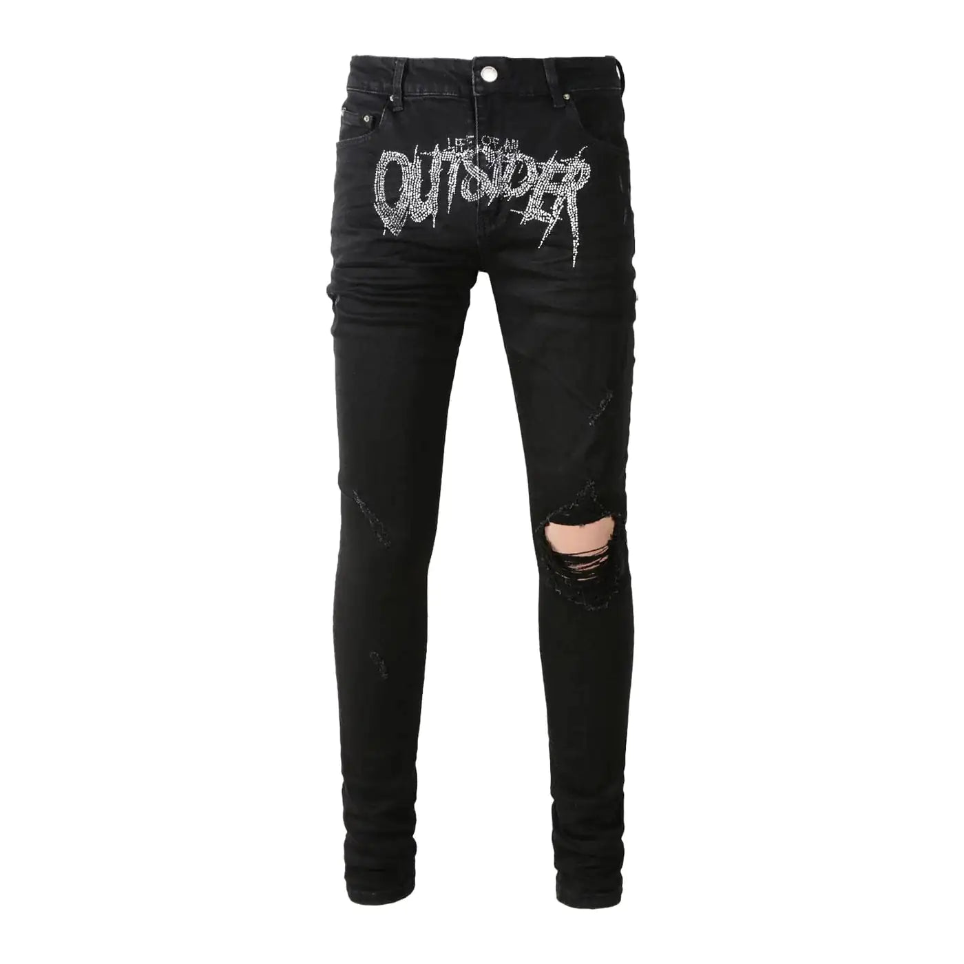 EcoVenger Jeans: Retro Edge, Earth-Friendly