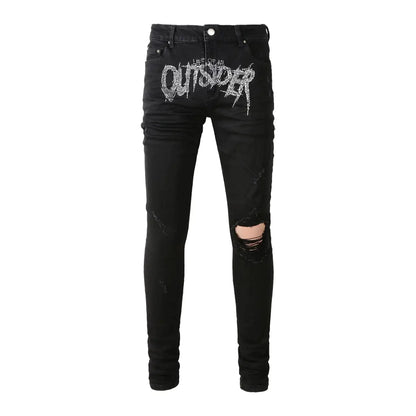 EcoVenger Jeans: Retro Edge, Earth-Friendly