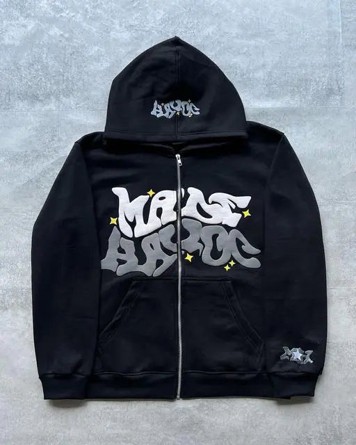 StreetFlex Hoodie: Bold Vibes, Ultimate Comfort