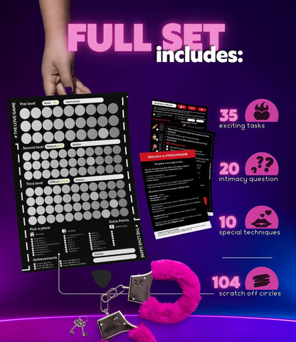 Lusty Cupid Love Scratch Poster