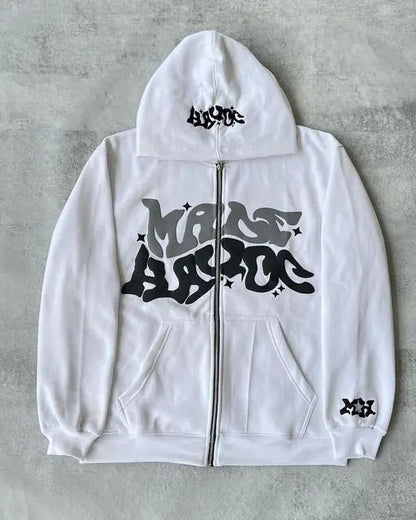 StreetFlex Hoodie: Bold Vibes, Ultimate Comfort
