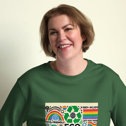 Unisex Organic Sweatshirt Proud to Be