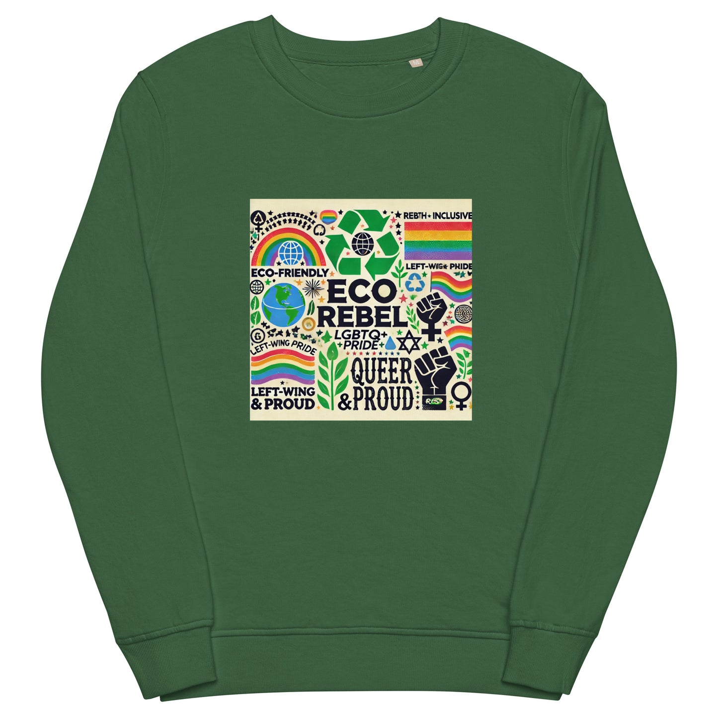 Unisex Organic Sweatshirt Proud to Be