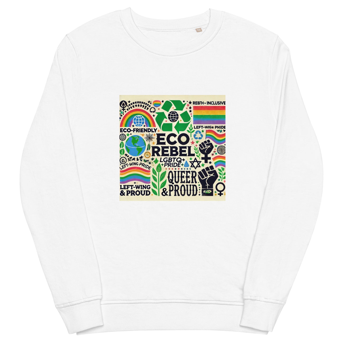 Unisex Organic Sweatshirt Proud to Be