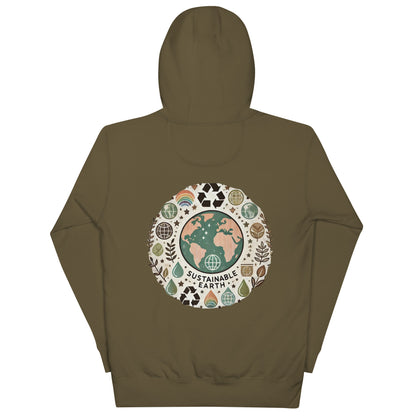 Unisex Hoodie Sustainable Earth